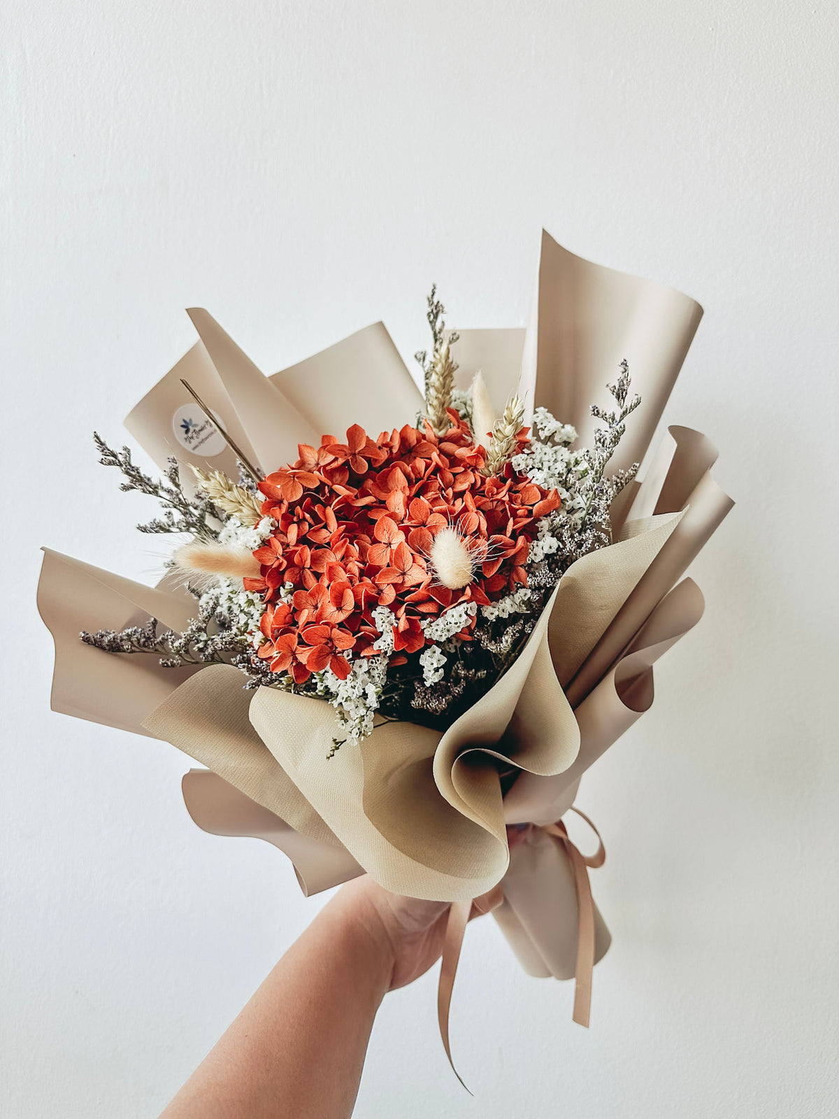 Twin Bundle: Preserved Hydrangea bouquet